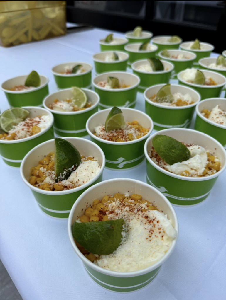 Mexican Street corn appetizer in Florida
